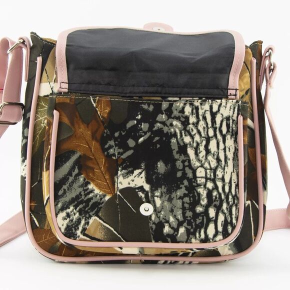 Woodland Creek Pink and Camouflage Crossbody Handbag - Picture 7 of 8